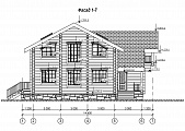 Двухэтажный дом ОБ-300-48